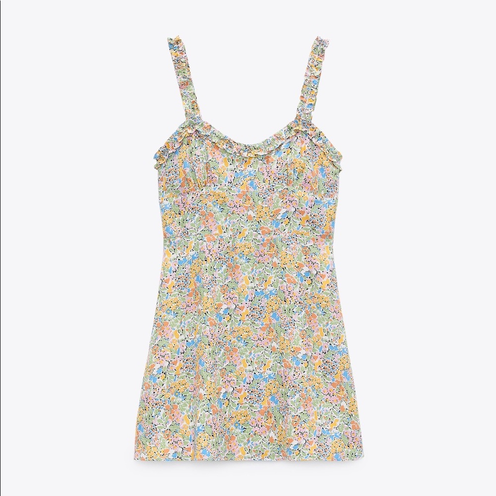 Zara Floral Mini Dress